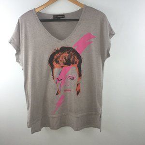 Rock & Republic David Bowie T-Shirt Size M